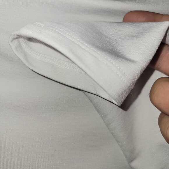 BCG Cold Weather Long Sleeve Shirt White Size M - Picture 10 of 12